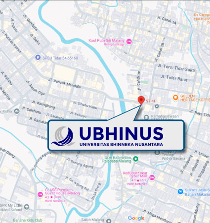 Locations and Maps (Google Map) UBHINUS Nomor